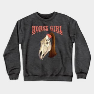 Horse Girl Crewneck Sweatshirt